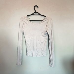 TOBI • Open Back Long Sleeved Tee